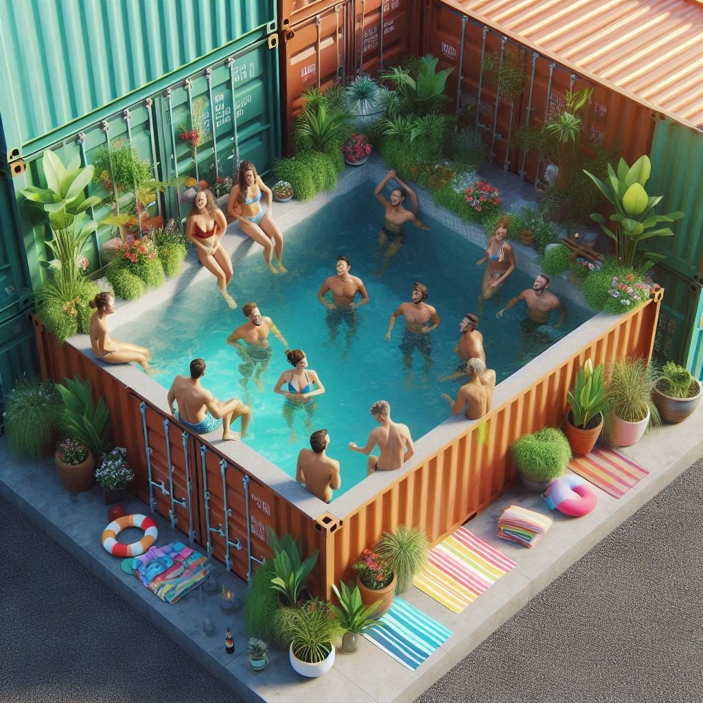 piscine container