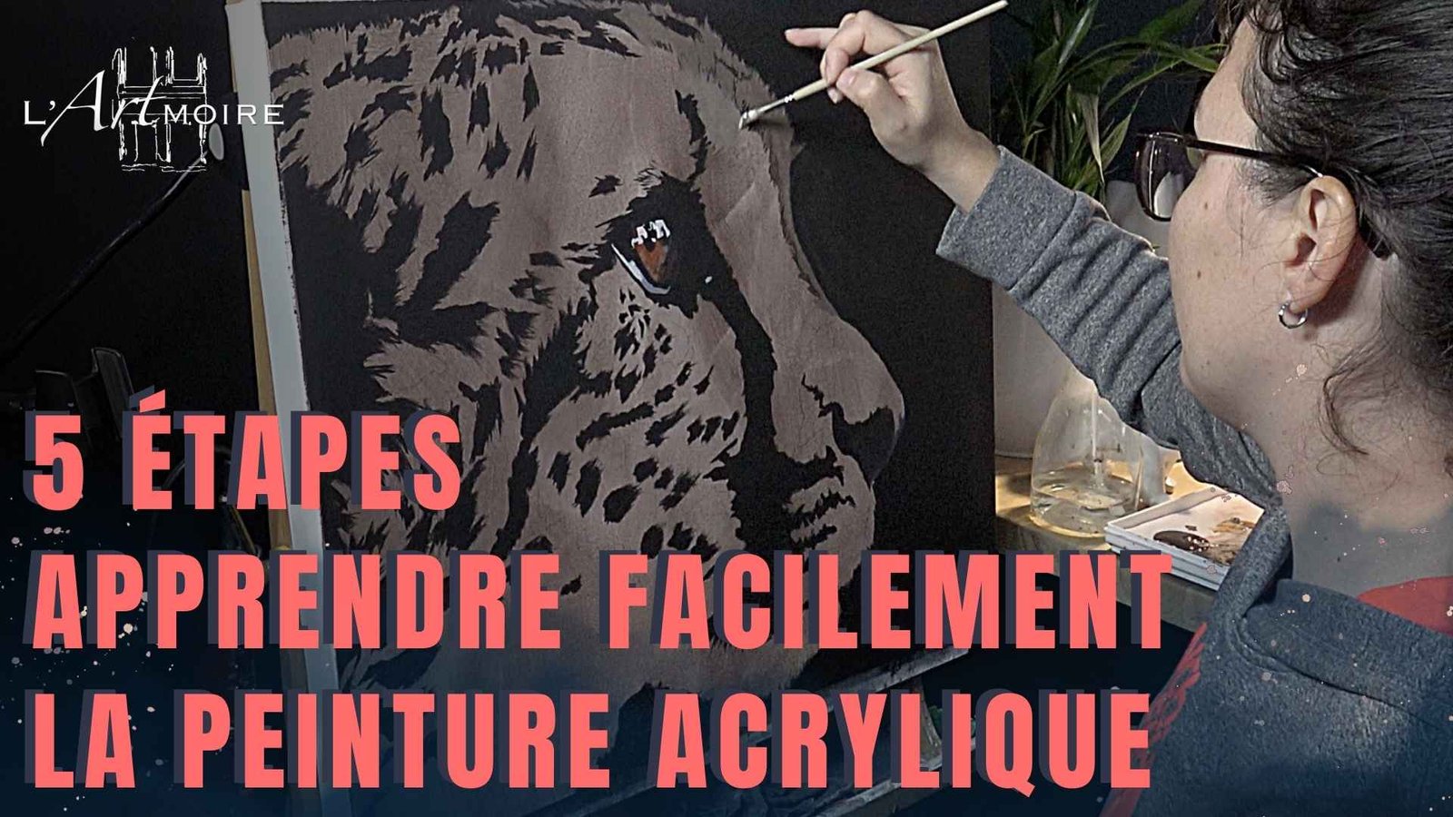 Peindre sur acrylique : apprendre et maîtriser la technique en cinq étapes