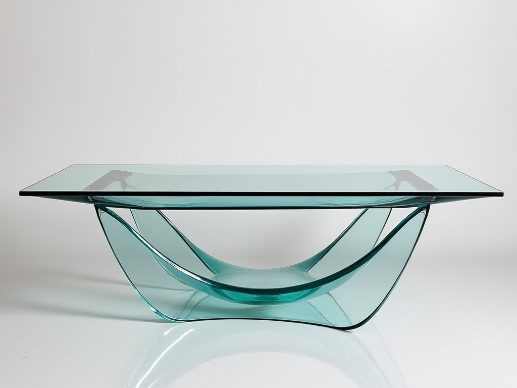 table en verre