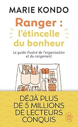 livre Marie Kondo ranger l'étincelle du bonheur