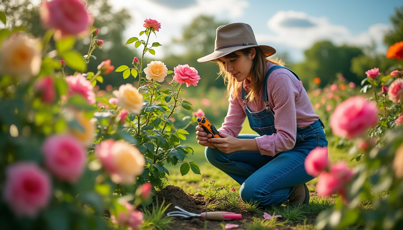 découvrez les techniques essentielles pour tailler vos rosiers et promouvoir leur croissance optimale. apprenez à identifier les bonnes périodes, les outils nécessaires et les méthodes de taille adaptées pour garantir des fleurs éclatantes et une santé robuste de vos plantes.