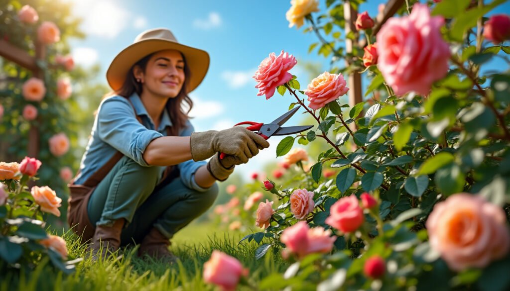 découvrez nos conseils pratiques sur la taille des rosiers pour stimuler leur croissance. apprenez les techniques essentielles, les moments idéaux pour tailler et les erreurs à éviter pour des rosiers florissants et en pleine santé.