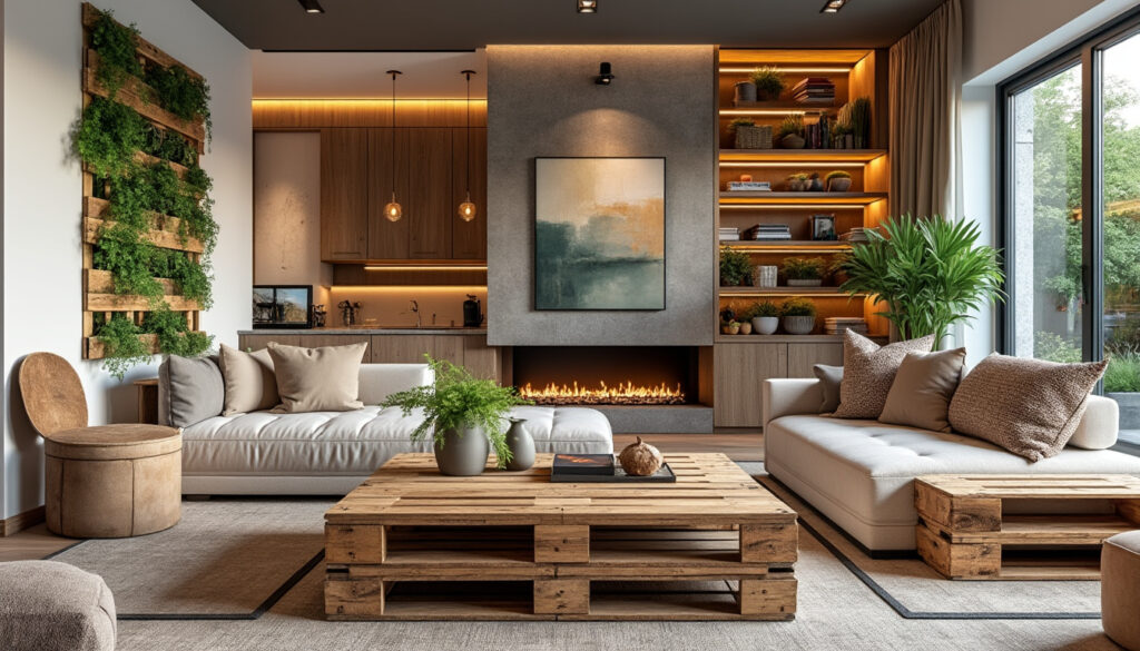 explorez cinq projets innovants en palettes qui transformeront complètement votre intérieur. inspirez-vous d'idées créatives et durables pour donner une nouvelle vie à votre espace avec style et originalité.