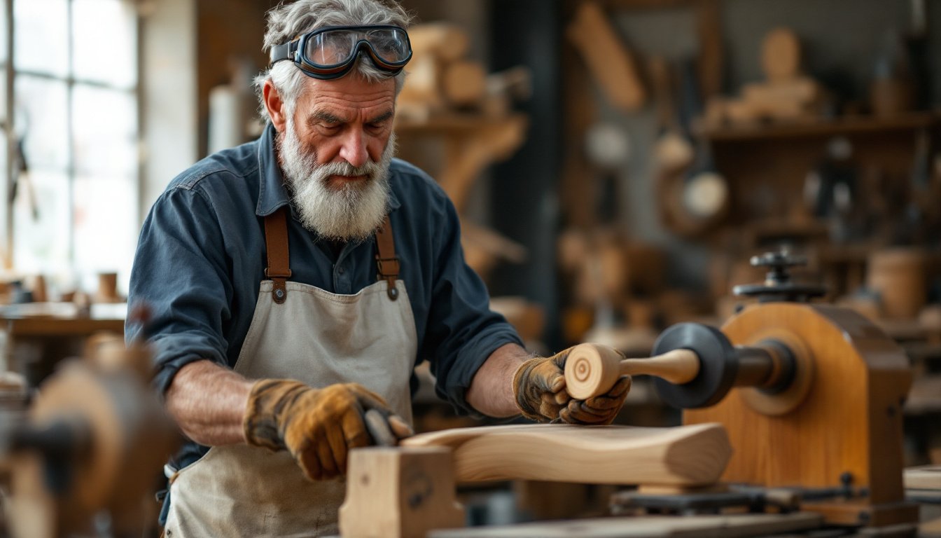 plongez dans l'univers fascinant des artisans avec notre guide sur l'utilisation du tour à bois. apprenez comment cet outil essentiel peut métamorphoser vos créations, révélant des techniques et des astuces précieuses pour donner vie à vos projets en bois. ne manquez pas de découvrir le secret qui fait toute la différence !