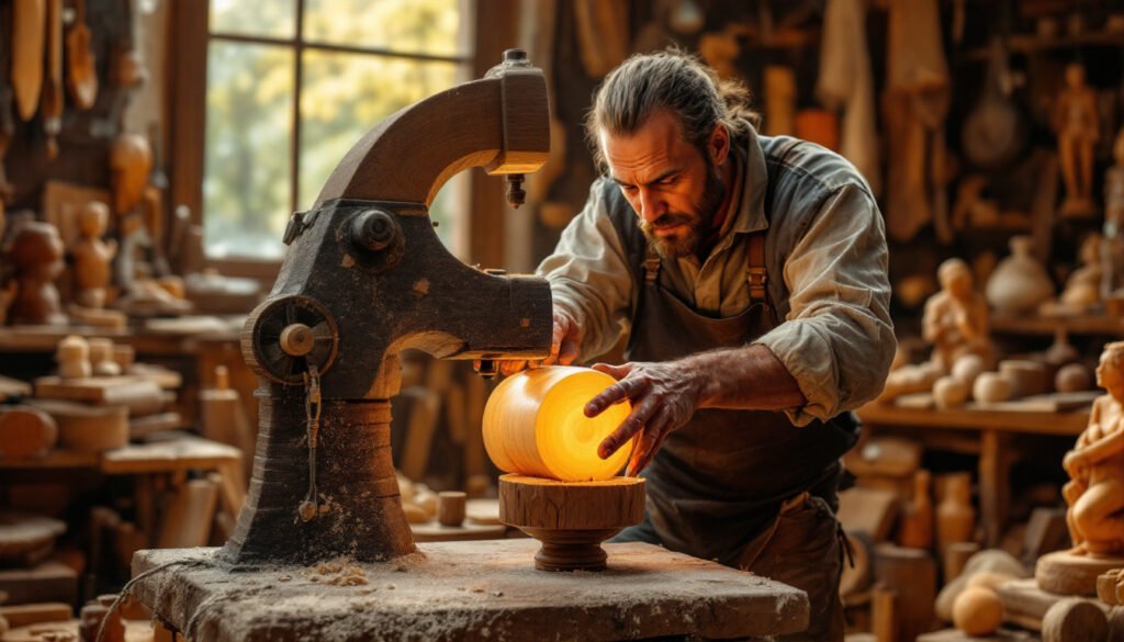 plongez dans l'univers fascinant des artisans du bois et apprenez comment un simple tour à bois peut métamorphoser vos créations. découvrez des techniques innovantes et des conseils pratiques pour tirer le meilleur parti de cet outil essentiel.