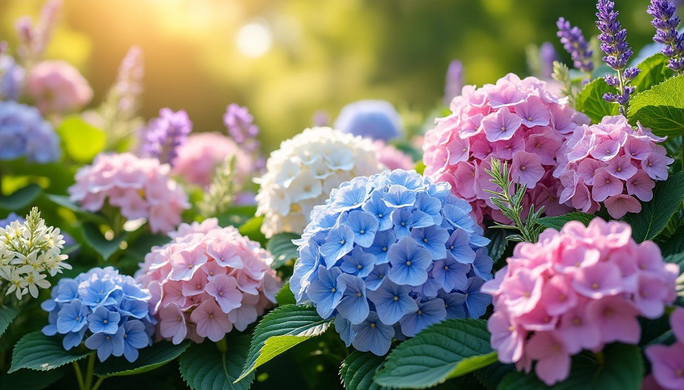 plongez dans l'univers fascinant des hortensias