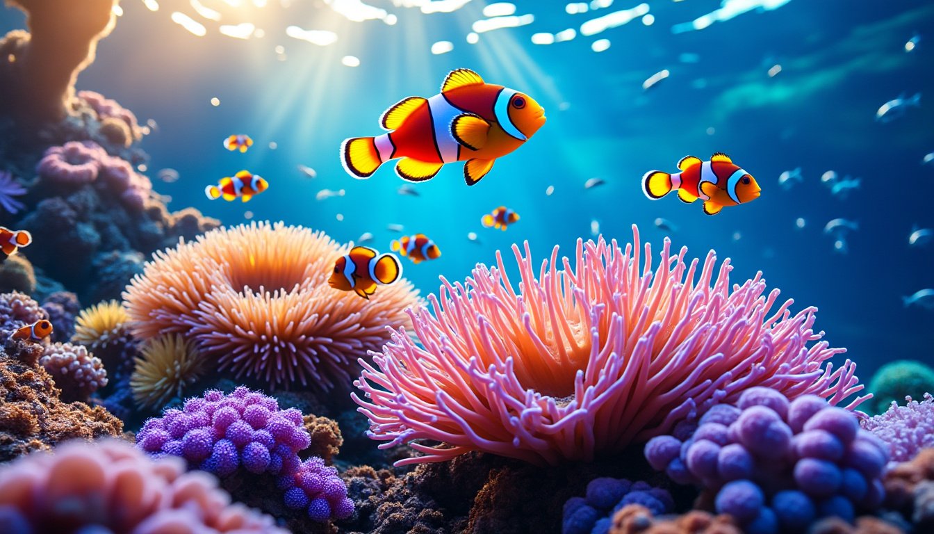 plongez dans l'univers captivant des anémones et découvrez les raisons qui font de ces créatures marines des merveilles de la nature. entre leur beauté éclatante et leur rôle essentiel dans l'écosystème marin, explorez les secrets et les caractéristiques qui rendent les anémones si fascinantes.