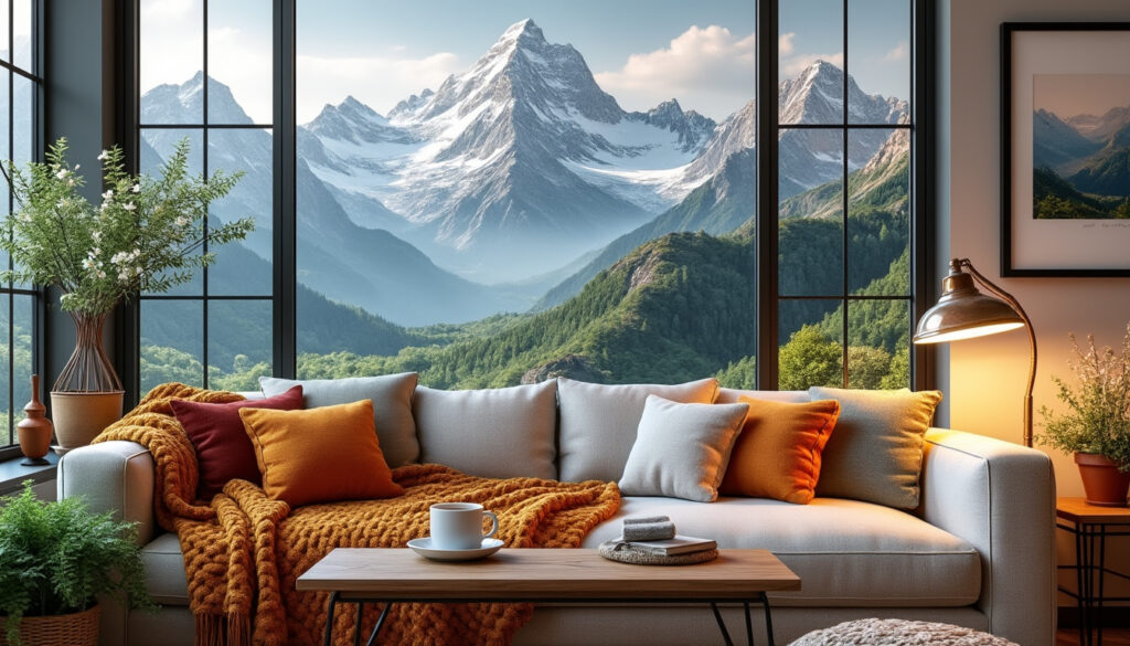 plongez dans l'ambiance chaleureuse des alpes grâce à notre collection de papiers peints montagne. transformez votre intérieur en un refuge alpin accueillant et stylé, alliant nature et confort. découvrez les bienfaits d'un décor inspiré par les sommets et offrez à votre maison une touche d'évasion.