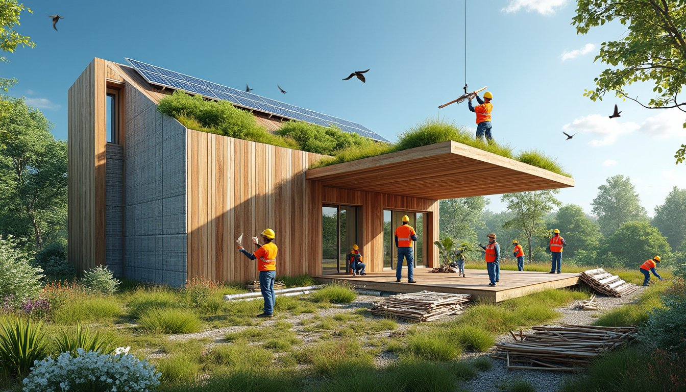 Les bienfaits des matériaux recyclés dans la construction durable