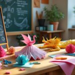 Les objets en papier : entre art et éducation