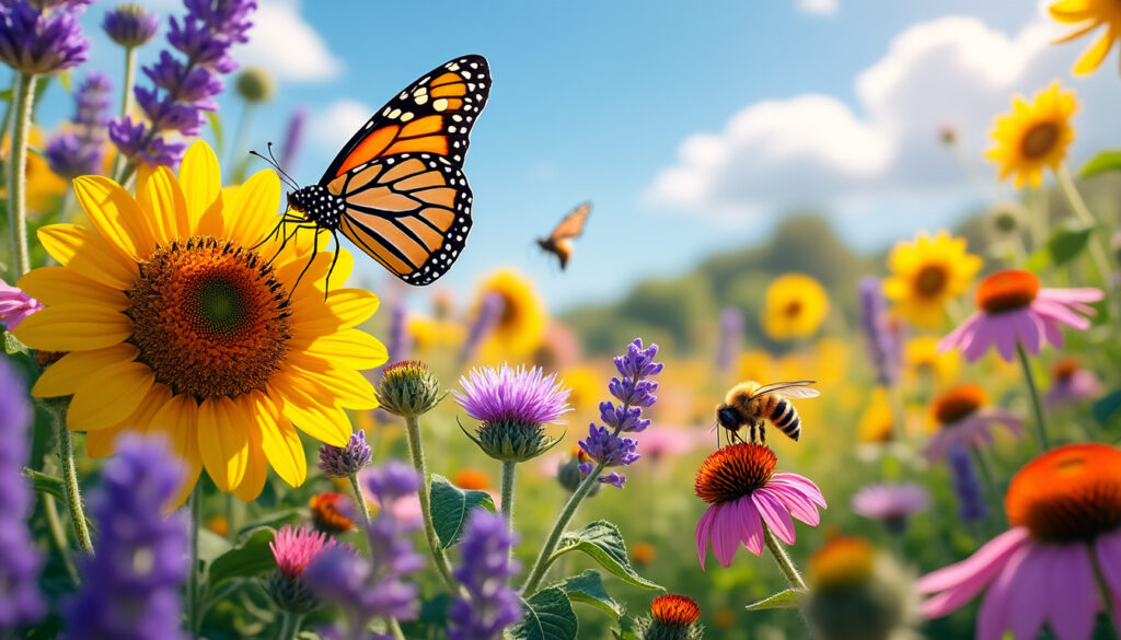 découvrez comment transformer votre jardin en un havre de paix pour les pollinisateurs ! apprenez quelles plantes choisir pour attirer abeilles, papillons et autres insectes essentiels à la pollinisation de vos fleurs et légumes.