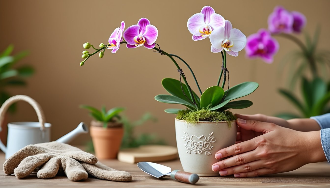 découvrez tout ce qu'il faut savoir sur l'orchidée phalaenopsis, des conseils pratiques pour en prendre soin et garantir un entretien réussi. apprenez à sublimer cette magnifique plante avec des astuces simples pour favoriser sa floraison et sa santé.