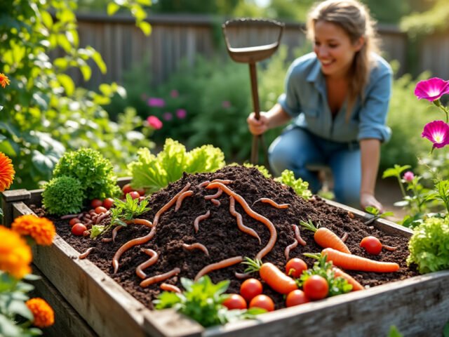 Comment élever des vers de terre pour améliorer votre compost