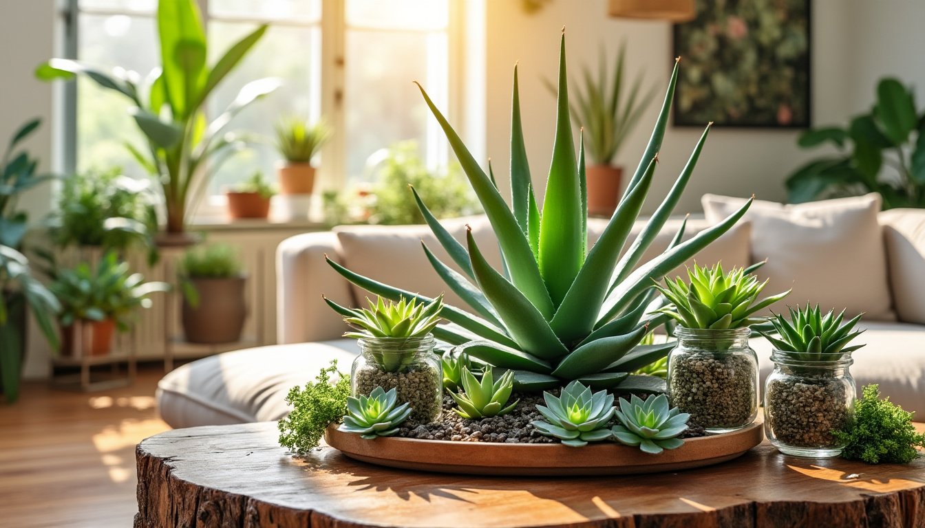 plongez dans l'univers des plantes succulentes et découvrez comment elles peuvent transformer votre intérieur. apprenez les multiples bienfaits de ces plantes faciles à entretenir, qui ajoutent une touche de verdure et de sérénité à votre maison tout en améliorant la qualité de l'air.