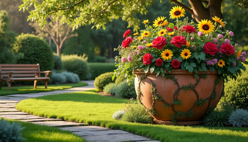 découvrez comment le pot de fleur extérieur xxl peut métamorphoser votre jardin en un véritable havre de paix. un design élégant, une taille impressionnante et des possibilités de décoration infinies : faites de votre espace extérieur un véritable paradis floral.