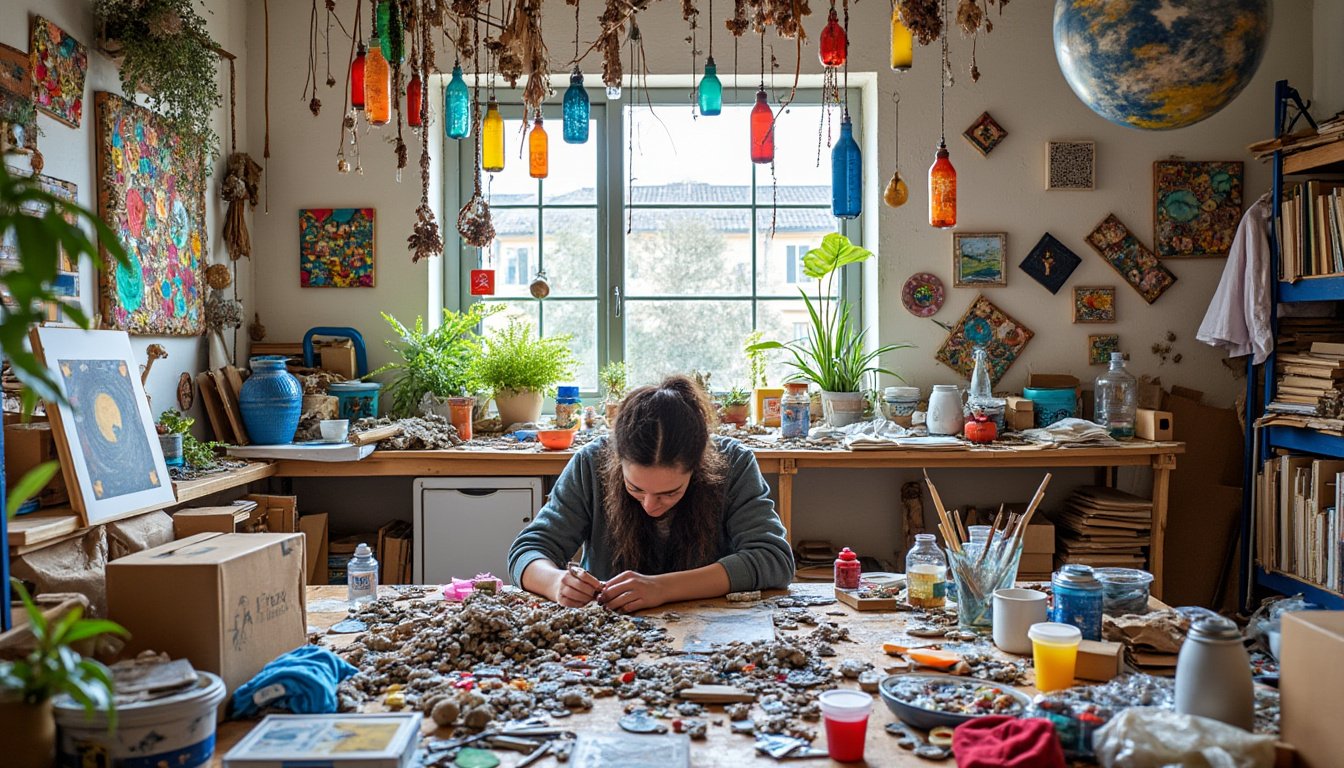 découvrez l'éco-bricolage, une méthode créative et durable pour transformer vos déchets en objets utiles et uniques. apprenez à donner une nouvelle vie à vos vieux matériaux tout en préservant notre planète. rejoignez-nous dans cette aventure artistique et responsable!