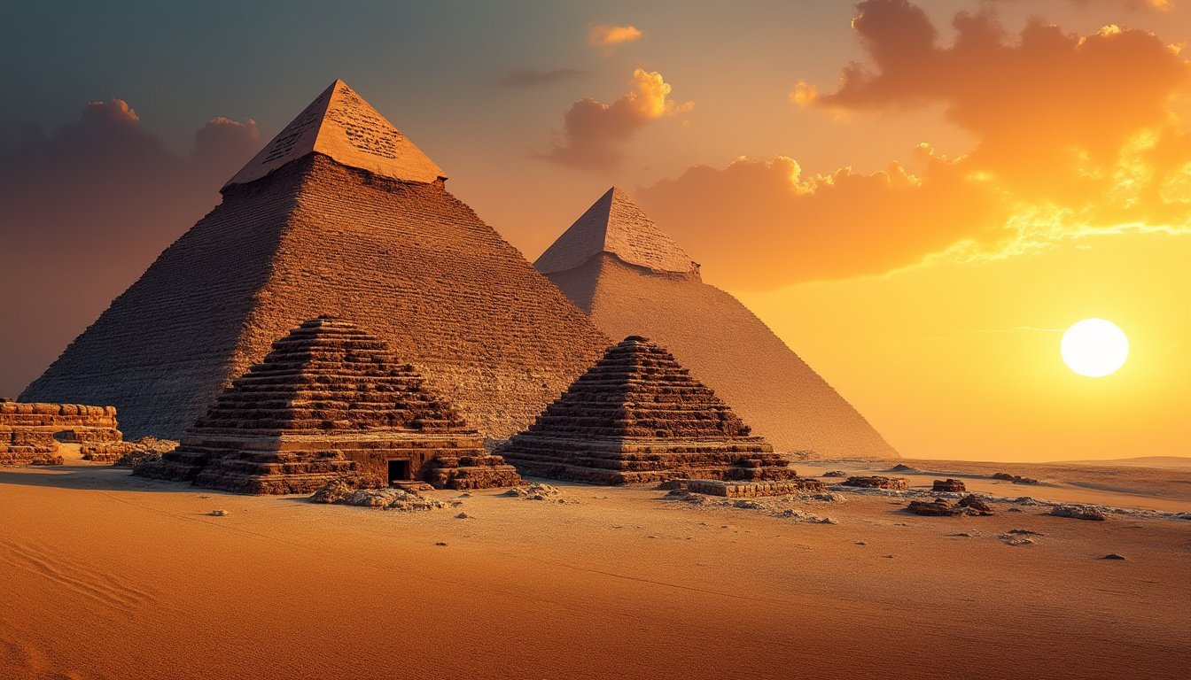 découvrez l'histoire captivante et l'architecture impressionnante des pyramides, ces monuments emblématiques qui témoignent de l'ingéniosité humaine et des civilisations anciennes. plongez dans leur mystère et leur majesté à travers les siècles.