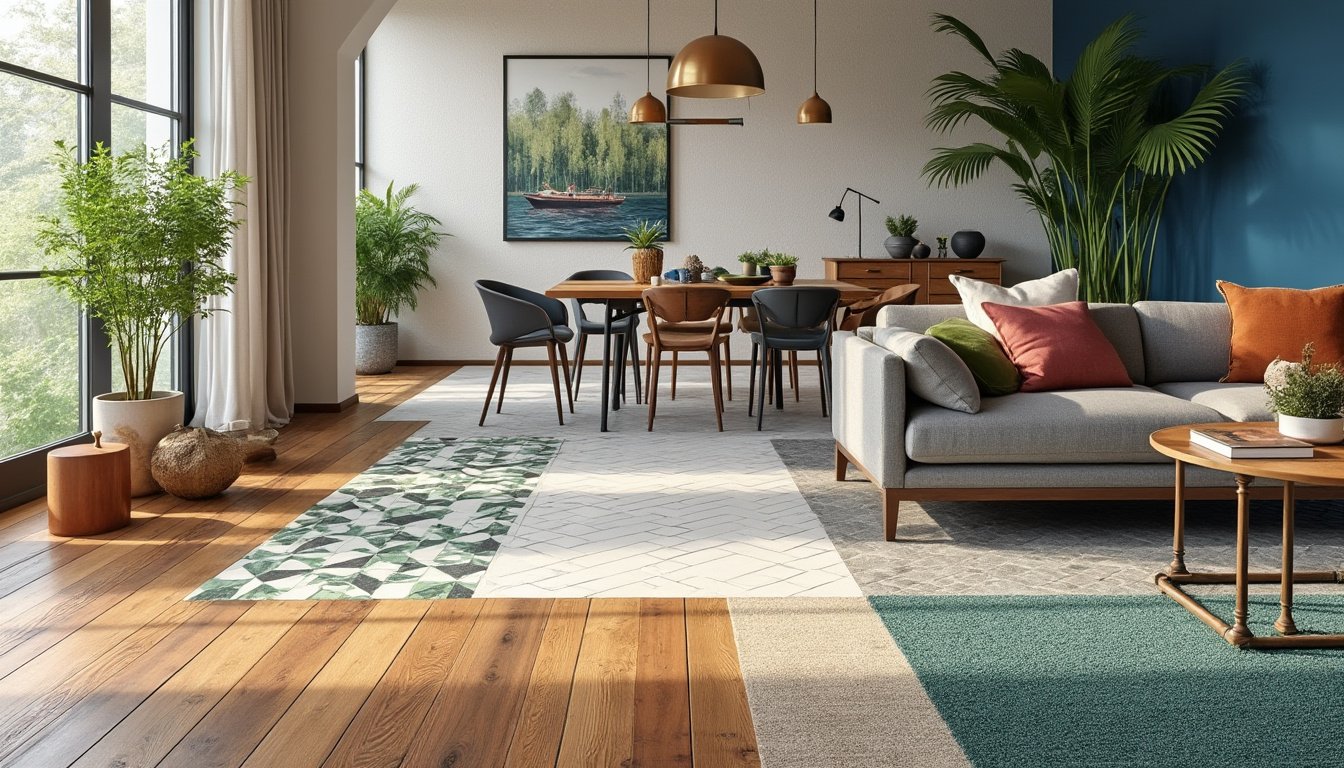 découvrez les meilleures options de revêtement de sol pour vos espaces : du parquet chaleureux au carrelage moderne, en passant par les moquettes confortables et les sols en vinyle pratiques, trouvez le choix idéal qui allie esthétique et fonctionnalité.