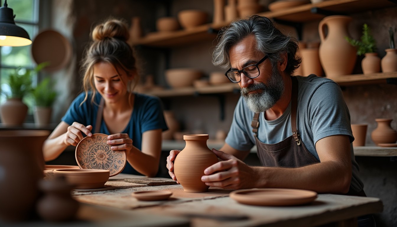 découvrez les distinctions clés entre la poterie et la céramique, deux arts anciens. apprenez comment leurs techniques, matériaux et utilisations diffèrent, et explorez l'univers fascinant de ces créations en argile.