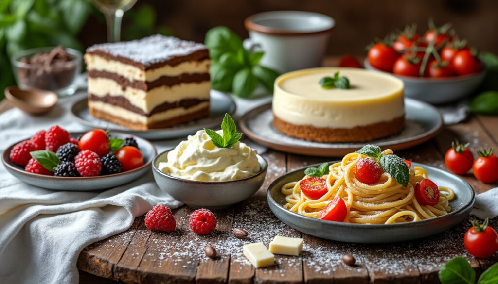 découvrez des idées savoureuses pour utiliser le mascarpone dans vos recettes. que ce soit pour des desserts crémeux, des sauces délicieuses ou des plats réconfortants, explorez un monde de possibilités culinaires qui met en valeur cet ingrédient polyvalent.