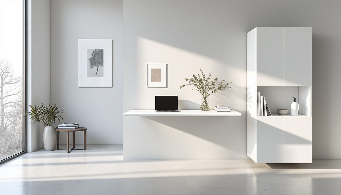 découvrez nos conseils pour choisir le bureau mural rabattable idéal, adapté à votre espace. optimisez votre aménagement avec des solutions pratiques et esthétiques qui s'intègrent harmonieusement dans votre intérieur.