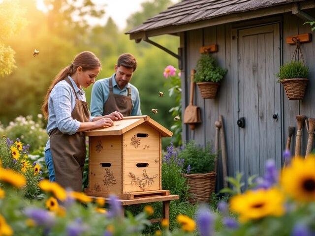 Comment élever des abeilles dans son jardin : guide pratique pour débutants