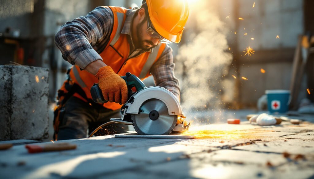 apprenez les techniques infaillibles des professionnels pour couper le béton et le carrelage avec précision et efficacité. transformez vos projets de bricolage en succès grâce à nos conseils d'experts!