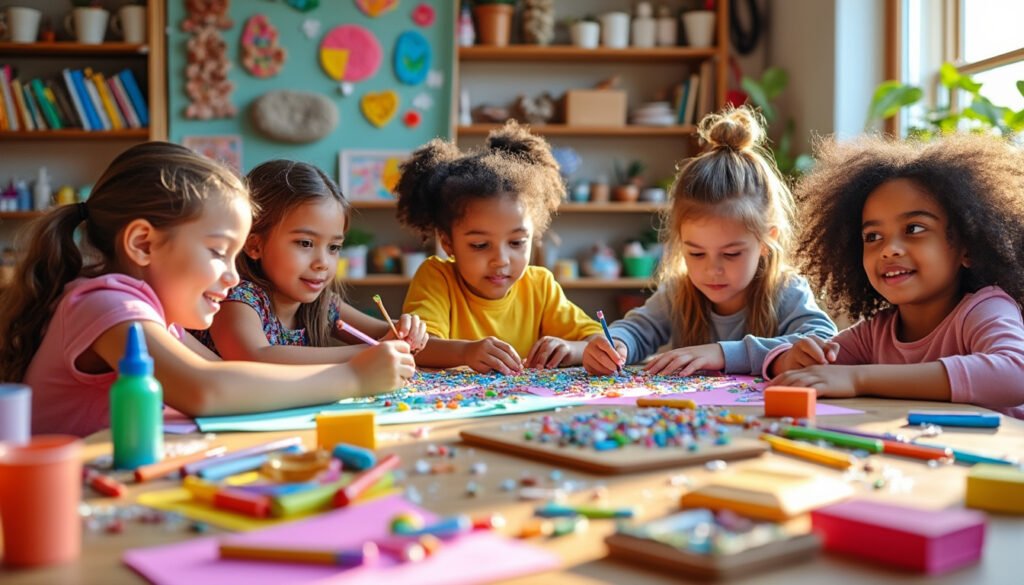 découvrez comment stimuler la créativité des enfants avec des projets ludiques et éducatifs en boîte. ces activités inspirantes encouragent l'imagination et le développement des compétences tout en s'amusant.