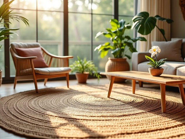 Les avantages des tapis en fibres naturelles pour un intérieur sain