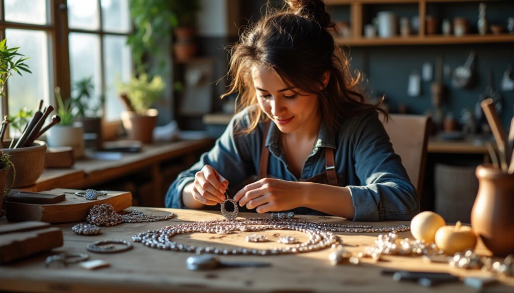 découvrez les bienfaits des bijoux faits main, alliant créativité et éthique. plongez dans l'univers artisanal où chaque pièce raconte une histoire, tout en soutenant des pratiques durables et responsables. transformez votre style tout en respectant l'environnement.