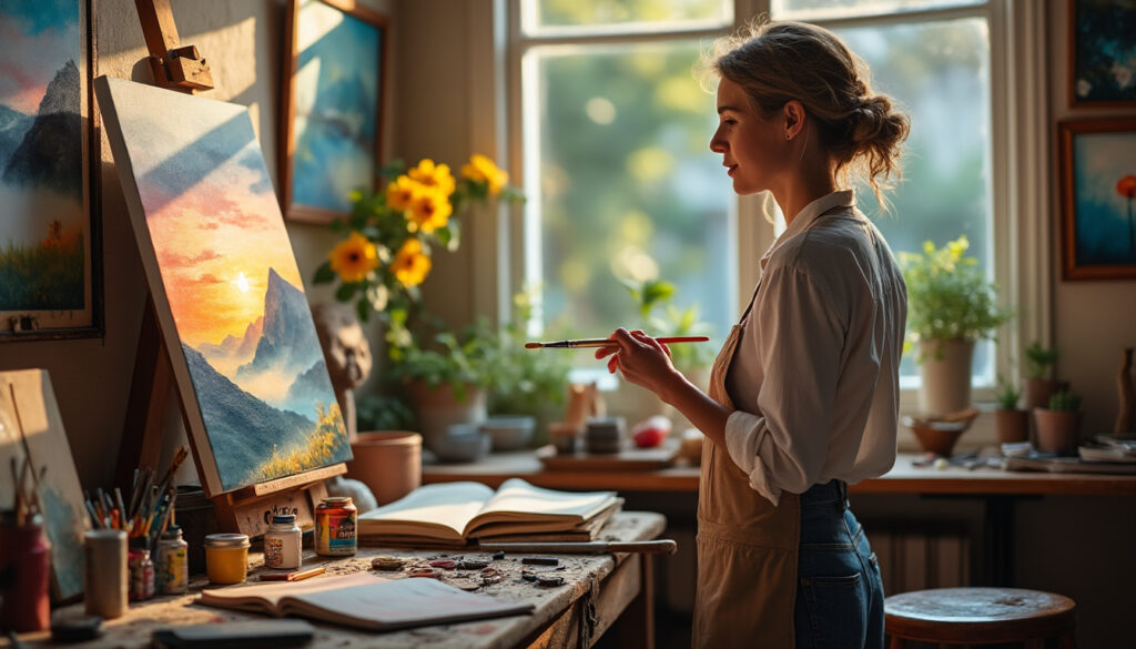 découvrez comment l'art transcende le simple visuel pour devenir un vecteur d'émotion et de spiritualité. plongez dans l'analyse des tableaux qui évoquent des réflexions profondes sur notre existence et notre quête intérieure. explorez l'objectif spirituel de l'art et laissez-vous inspirer par la beauté et la profondeur des œuvres qui nous entourent.
