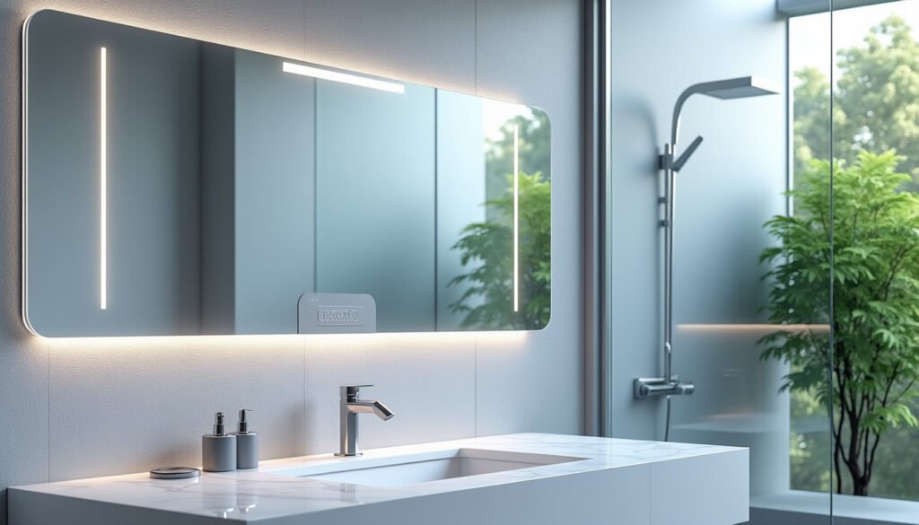 découvrez le miroir anti-buée intelligent, une innovation révolutionnaire pour votre salle de bain en 2025. profitez d'une visibilité parfaite grâce à sa technologie avancée et transformez votre routine quotidienne en un moment de confort et de modernité.