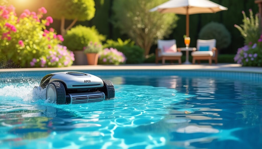 découvrez l'offre exceptionnelle sur le nettoyeur de piscine robotique sans fil aiper scuba s1 pro. simplifiez l'entretien de votre piscine avec cet appareil performant et innovant, conçu pour un nettoyage efficace et sans effort. profitez d'une eau cristalline toute l'année !