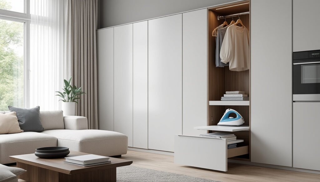 découvrez les avantages de la table à repasser escamotable en 2025. gagnez de l'espace, profitez d'une solution pratique et moderne qui s'intègre parfaitement dans votre intérieur tout en facilitant le repassage au quotidien.