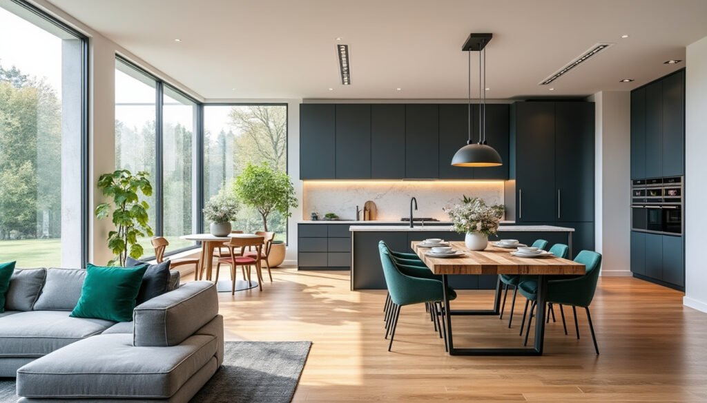 découvrez les nombreux avantages d'un plan ouvert dans votre maison. optimisez l'espace, favorisez la convivialité et profitez d'une luminosité accrue tout en créant une ambiance chaleureuse et moderne. inspirez-vous de nos conseils pour transformer votre intérieur.