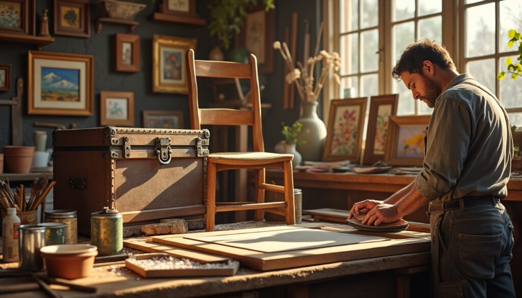 découvrez des techniques et astuces innovantes pour rénover vos objets anciens et leur redonner vie. transformez vos vieux trésors en pièces uniques grâce à des conseils pratiques et des idées créatives.