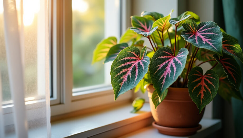 découvrez tout ce qu'il faut savoir sur le bégonia rex, une plante d'intérieur aux feuilles spectaculaires. apprenez les conseils d'entretien, les variétés disponibles et les astuces pour sublimer votre décoration avec cette magnifique plante.
