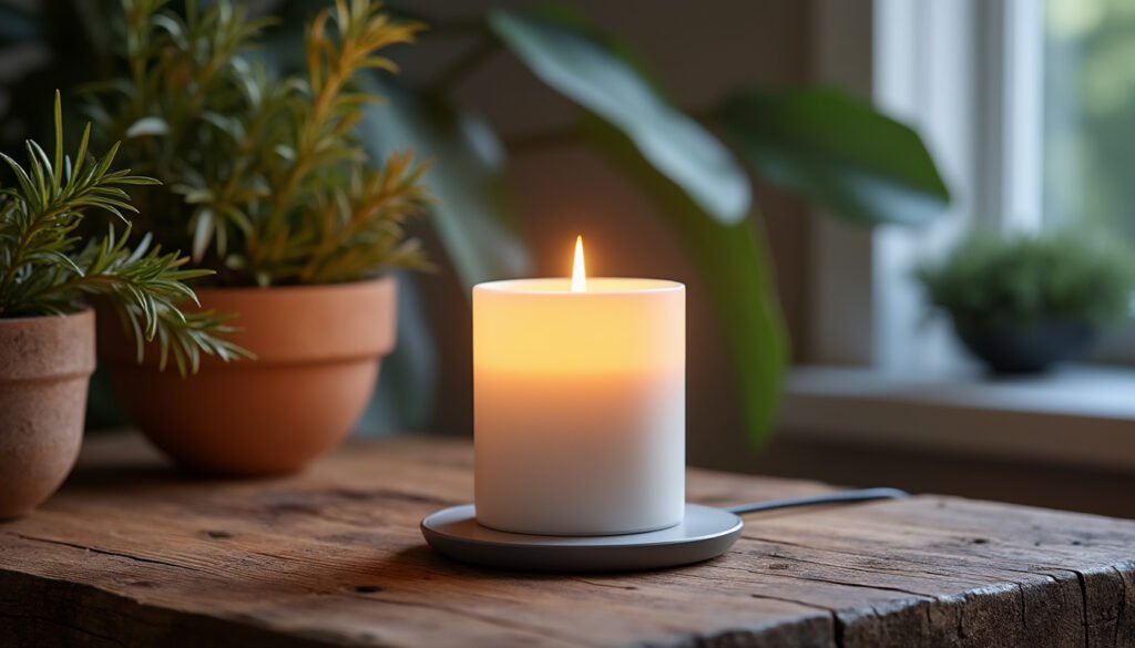 découvrez la bougie rechargeable, une solution d'éclairage durable et économique qui vous permet d'illuminer vos espaces tout en réduisant votre empreinte écologique. optez pour une ambiance chaleureuse et respectueuse de l'environnement avec nos bougies innovantes.