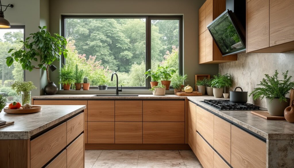 découvrez des astuces inspirantes pour intégrer des teintes terreuses et naturelles dans votre cuisine moderne. transformez votre espace avec des palettes de couleurs chaleureuses et des matériaux organiques qui apportent une touche d'authenticité et de sérénité à votre intérieur.