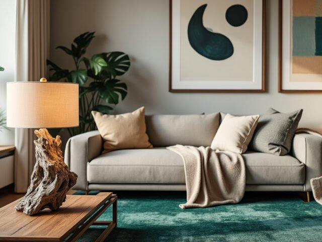 Comment intégrer une lampe en bois flotté dans votre décoration intérieure ?