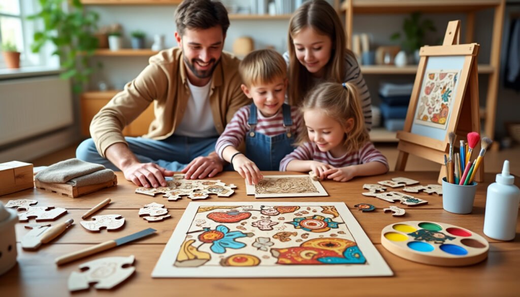 découvrez comment créer un casse-tête en bois diy, un projet éducatif amusant et stimulant pour les enfants et les adultes. apprenez des techniques simples pour concevoir des jeux qui développent la créativité et la logique tout en passant du temps de qualité en famille.