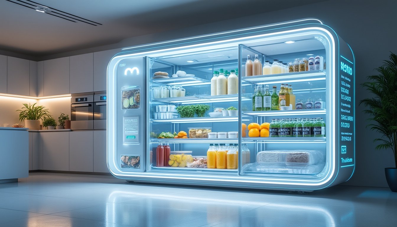 découvrez le frigo transparent intelligent qui transforme la manière de conserver vos aliments. avec une technologie avancée, ce réfrigérateur innovant offre une visibilité optimale, une gestion intelligente des denrées et une conservation prolongée pour une expérience culinaire simplifiée. ne manquez pas cette révolution dans votre cuisine!