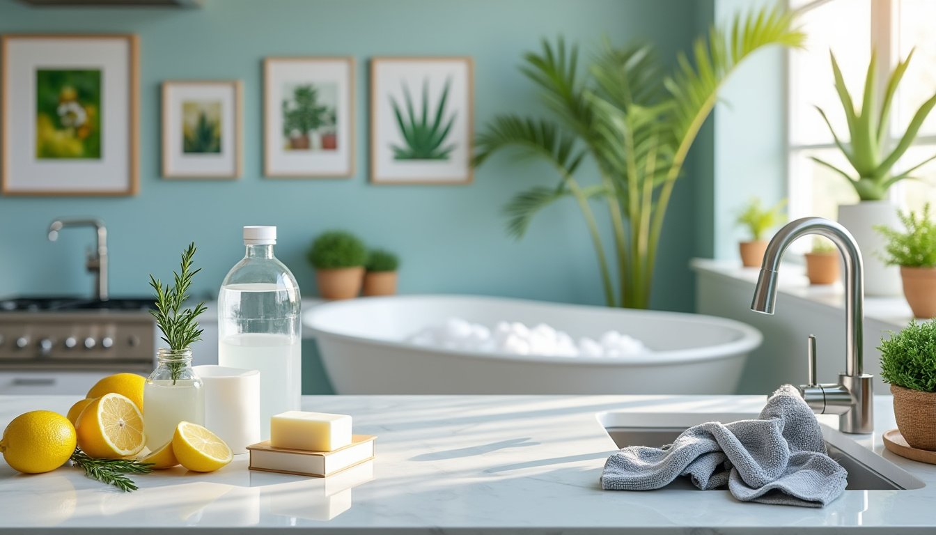 découvrez notre guide complet sur le kit de nettoyage éco-friendly pour une maison saine en 2025. apprenez à utiliser des produits naturels et durables pour un ménage efficace tout en préservant l'environnement. transformez votre espace de vie en un havre de propreté et de santé.