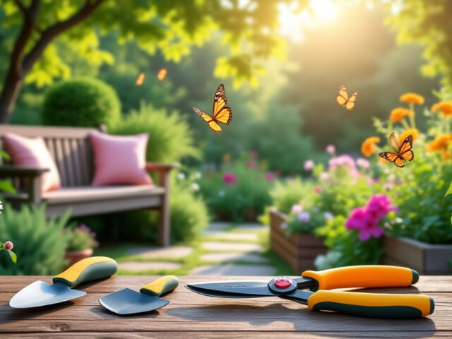 Les outils pour séniors pour l’entretien d’un jardin