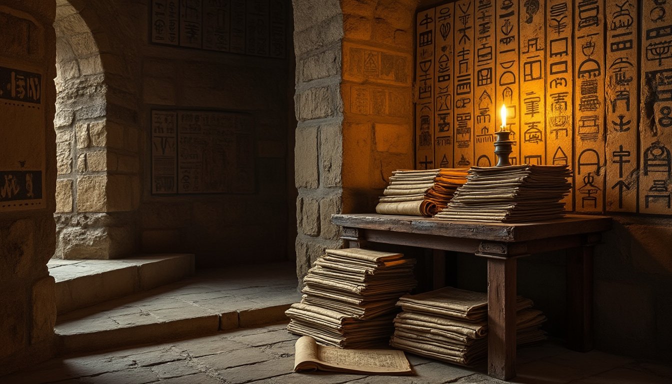 découvrez l'incroyable histoire du papyrus, ce support d'écriture révolutionnaire de l'antiquité. explorez son origine, ses méthodes de fabrication et son rôle essentiel dans la culture et la communication des civilisations anciennes.