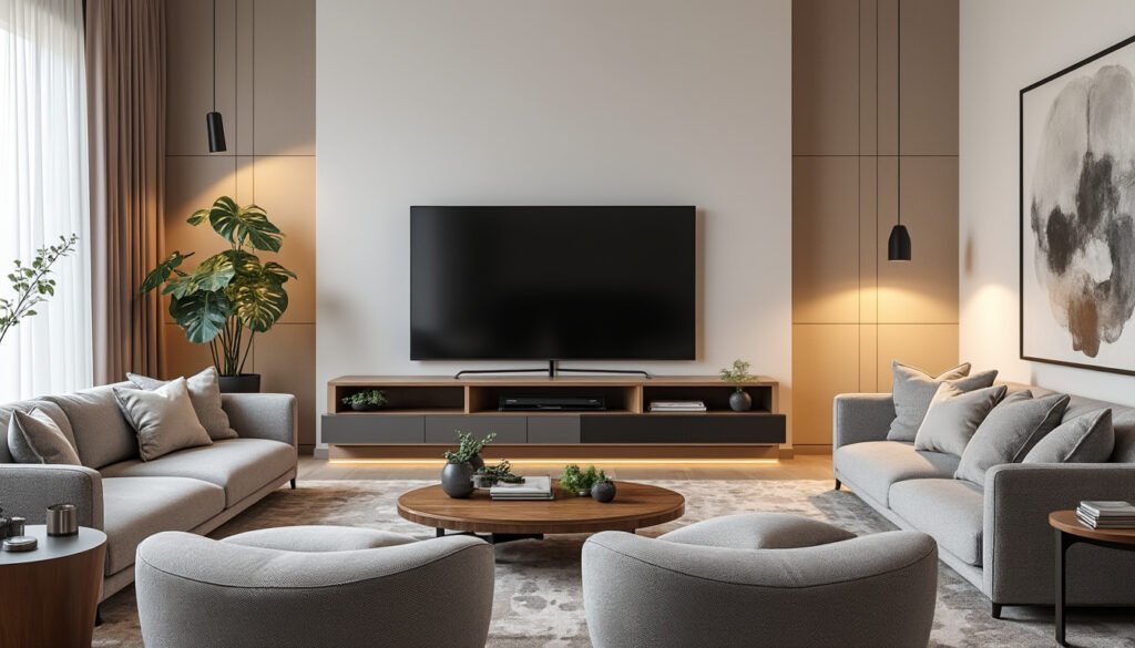 découvrez les avantages d'un meuble tv pivotant pour optimiser votre salon. alliant design moderne et praticité, ce type de meuble vous permet de bénéficier d'une meilleure visibilité de votre écran tout en apportant une touche esthétique à votre espace. idéal pour les petites pièces, il vous offre flexibilité et confort d'utilisation.