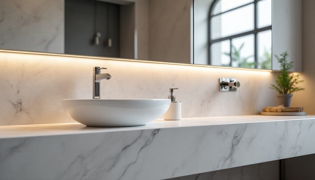 découvrez la hauteur idéale pour un lavabo dans votre salle de bain afin d'assurer confort et praticité. nos conseils vous aideront à choisir la meilleure hauteur selon vos besoins et l'aménagement de votre espace.