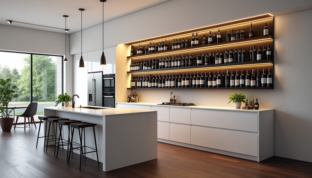 découvrez comment un range-bouteilles mural peut transformar votre cuisine en 2025 en maximisant l'espace de rangement. pratique et élégant, cet accessoire essentiel vous aide à organiser vos bouteilles tout en ajoutant une touche de style à votre intérieur.