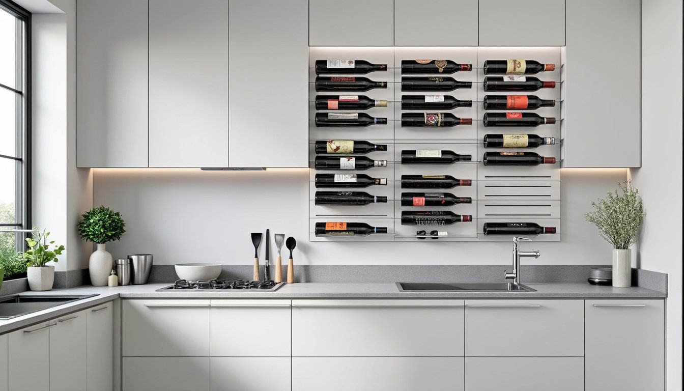 découvrez comment un range-bouteilles mural peut transformer votre cuisine en 2025. optimisez votre espace de rangement tout en ajoutant une touche décorative. idéal pour les petits espaces et les passionnés de vin, cette astuce pratique vous permettra de gagner de la place tout en gardant vos bouteilles à portée de main.