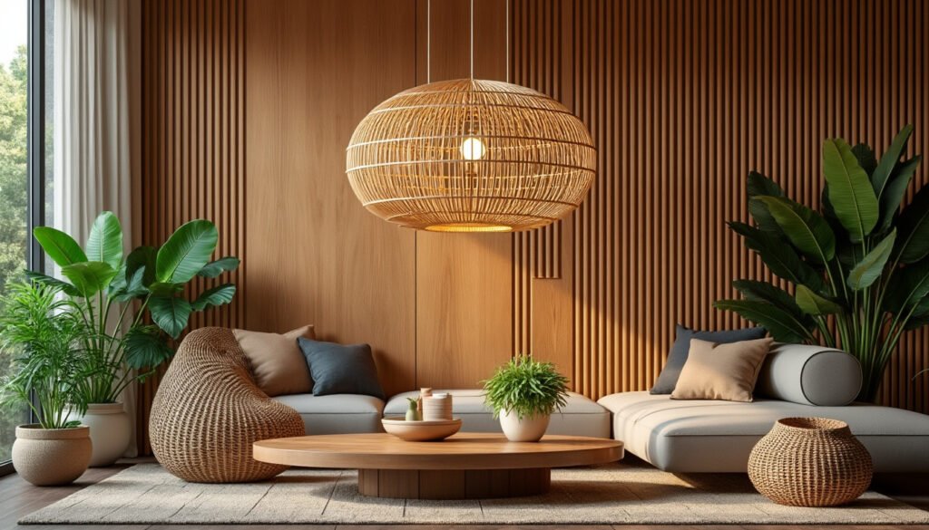 découvrez notre suspension en bambou, un choix d'éclairage écoresponsable qui allie design moderne et respect de l'environnement. apportez une touche naturelle à votre intérieur tout en contribuant à la durabilité.